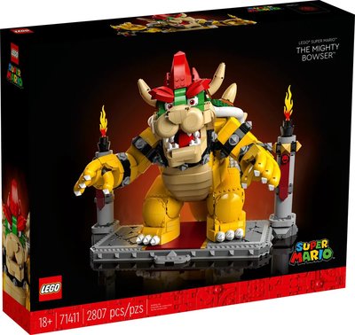 【樂GO】樂高 LEGO 71411 巨無霸庫巴 Mario 馬力歐 瑪莉歐 收藏 玩具 積木 禮物 樂高正版 全新未拆