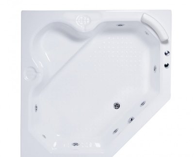 御舍精品衛浴 BATHTUB WORLD 五角形 崁入式 浴缸 按摩缸140/150公分 W-CH-5150