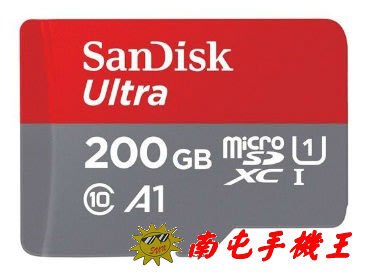 =南屯手機王=SanDisk Ultra Micro SD 200GB記憶卡 100MB/s   直購價