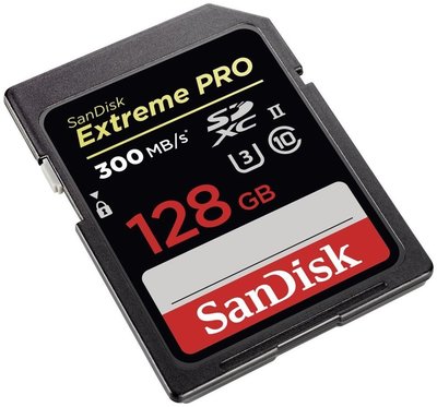 SanDisk台灣數位服務中心 ExtremePro SDXC 128G(300M)V90 UHS-II SDSDXDK