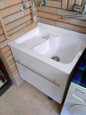 【IDEE】W-701LI-72 亞特蘭人造石。人造石水槽。洗衣板。陽洗台。洗衣台。洗衣檯。洗衣槽。檯面櫃。浴櫃~台灣製