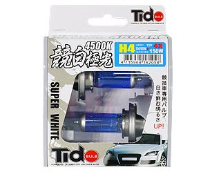【Max魔力生活家】 TIDO 鈦刀 H4 4500K 競白極光 燈泡 ( 特價中~可超取)