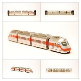 【喵喵模型坊】TOUCH RAIL 鐵支路 Q版  E1000 PP自強號列車組 (QV001T1)