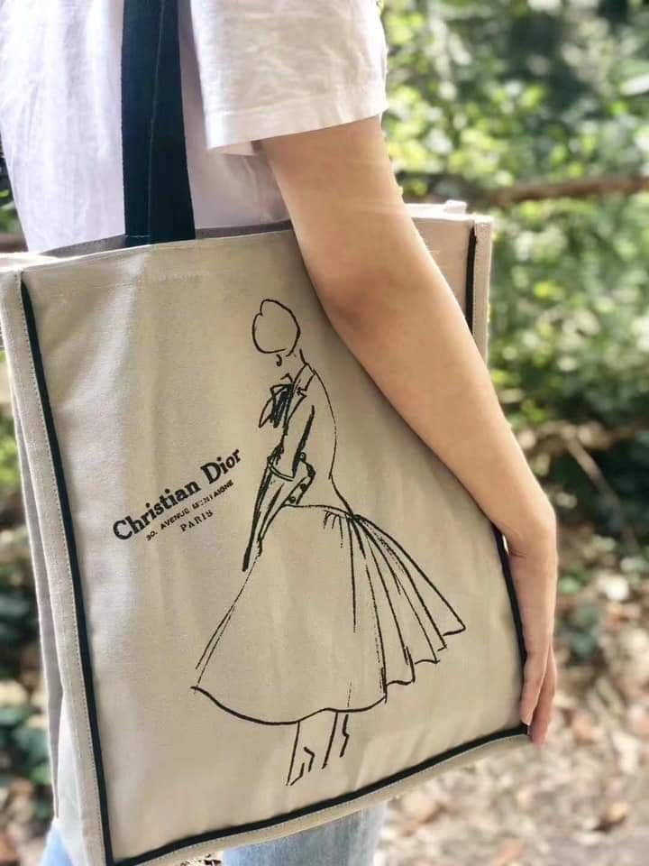 V&a Christian Dior Tote Bag