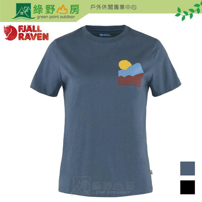 《綠野山房》Fjallraven 女款 Nature T Shirt 有機棉短袖 T恤 84787