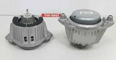 BENZ W212 S212 M274 2012- 原廠引擎腳x2 (套餐組) 2122407217