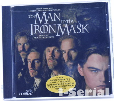 全新美版/ 鐵面人 電影原聲帶CD / The Man In The Iron Mask