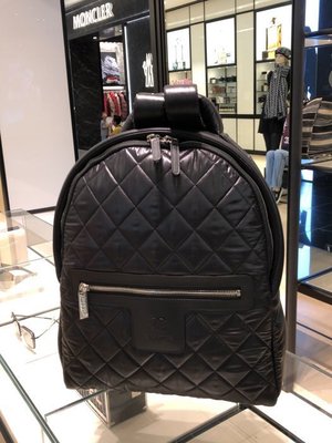 Chanel A93787 Cocoon backpack 後背包 黑