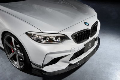 ✽顯閣商行✽日本 3D design BMW F87 M2 Competition 碳纖維前下巴組 前下擾流組 套裝
