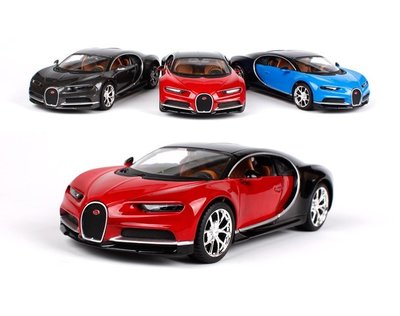 Maisto 布加迪 Bugatti Chiron 1:24 紅黑 BG31514 合金車 模型 預購 阿米格Amigo