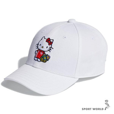 【現貨】Adidas Hello Kitty 帽子 聯名款 白【運動世界】II3356
