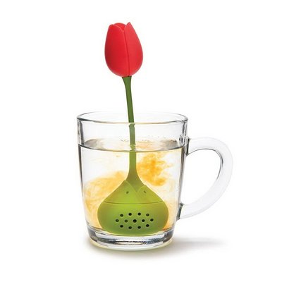 “正品”以色列OTOTO 郁金香球泡茶器Tulip 創意可愛濾茶器 茶葉過濾器