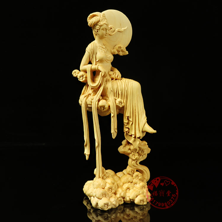 時代唐物黄楊木彫刻『筍置物』竹根細工松毬 中国古玩飾物装飾品
