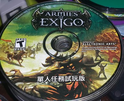 PC GAME--幻魔霸主 Armies of Exico 單人任務試玩版 /2手
