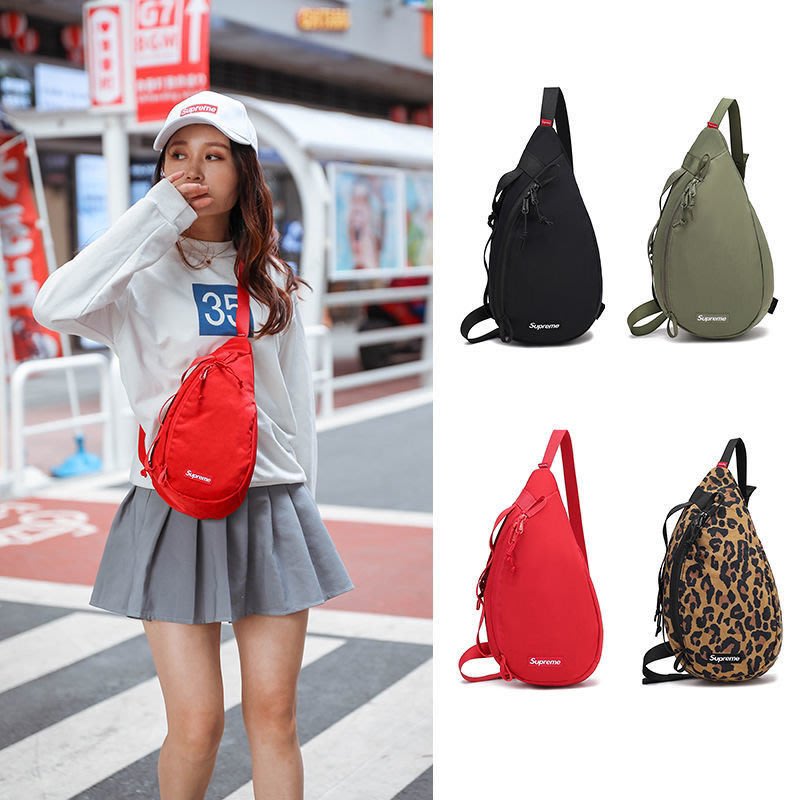 【MOMO嚴選】 Supreme 20fw 49th sling bag 胸包男女潮牌單肩斜