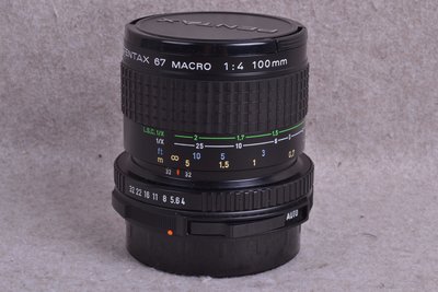 【品光攝影】PENTAX 67 SMC 100MM F4 MACRO 定焦鏡 FJ#61368