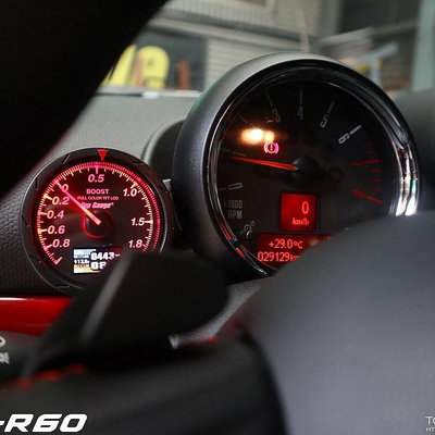 【精宇科技】MINI Cooper R60 儀錶板錶座 渦輪 排氣溫 水溫 電壓 三環錶 OBD2 賽車改裝汽車錶