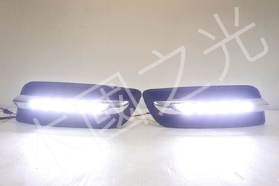 oo本國之光oo 全新 日產 TEANA J32 LED三色 霧燈蓋 日行燈 流水方向燈 需比對保桿形體