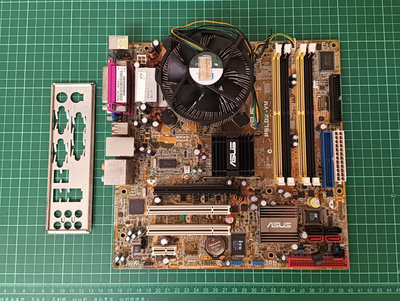 (懷舊) ASUS華碩 LGA775 P5LD2-VM 主機板 + INTEL Pentium D CPU