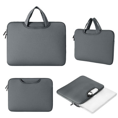 筆記本手提包 適用Macbook加厚純色海綿商務平板內膽包保護套