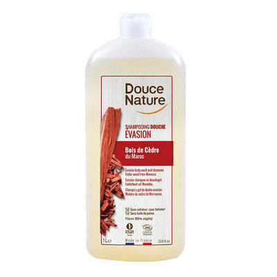 💓好市多代購/可協助售後/貴了退雙倍💓 產地:法國 Douce Nature 雪松洗髮沐浴精1公升