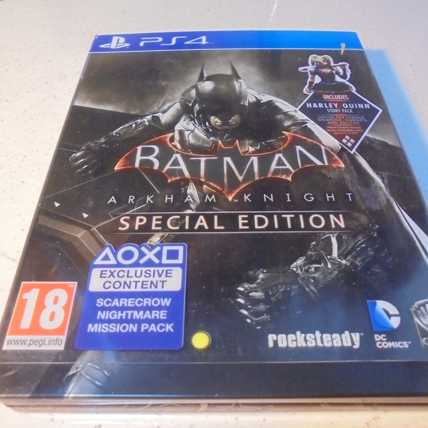 Ps4 蝙蝠俠 阿卡漢騎士batman Arkham Knight 鐵盒版英文版直購價1000元桃園 蝦米小鋪 Yahoo奇摩拍賣