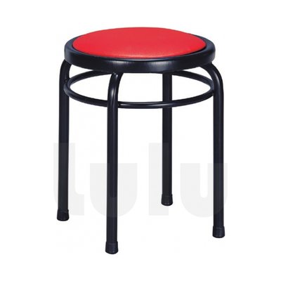 【Lulu】 摩登椅 紅色 345-22 ┃ 圓椅 餐椅 休閒椅 造型休閒椅 洽談椅 高腳椅 造型椅 吧檯椅 辦桌椅 椅