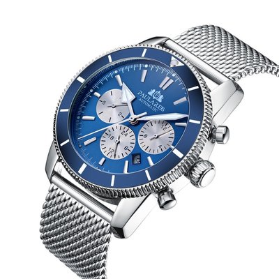 熱銷 手錶腕錶全自動機械多功能夜光網鋼帶皮帶超級海洋大男錶 AUTOMATIC WATCH