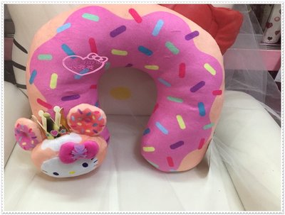 小花花日本精品♥ Hello Kitty Tokidoki   頸枕 靠枕 飛機枕 U型枕 皇冠甜甜  12335107