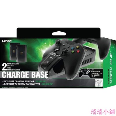 瑤瑤小鋪Xbox ONE NYKO 充電基座控制器, 帶 2 個電池組充電