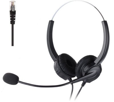 【仟晉資訊】東訊TECOM DX-9906E電話耳機 客服耳麥 頭戴式耳麥 電銷耳機 專用降噪耳機