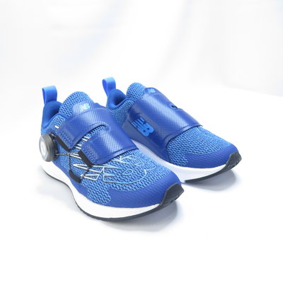 New Balance BOA旋鈕 中童 運動鞋 寬楦 PTRVLBB3 藍【iSport】