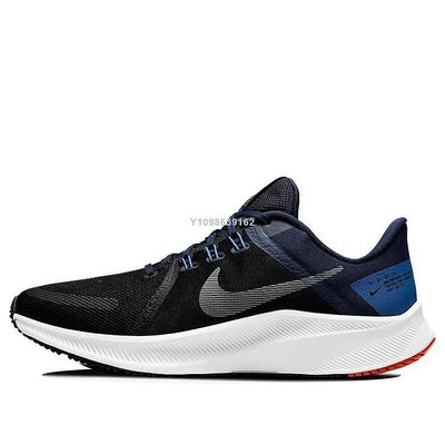 Nike Zoom Quest 4 黑藍 透氣網布 運動百搭慢跑鞋 DA1105-004 男鞋公司級