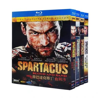 BD藍光碟 高清美劇 斯巴達克斯 1-3季＋前傳Spartacus 完整版 非普通DVD光碟 旺達