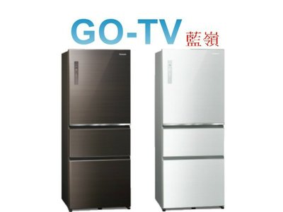 【GO-TV】Panasonic國際牌 500L 變頻三門冰箱(NR-C501XGS) 限區配送