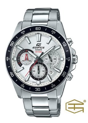 【天龜】CASIO EDIFICE 時尚經典 三眼計時錶款 EFV-570D-7A