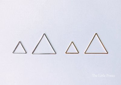 三角框 金屬框 金屬 加厚款三角 飾品配件 手作材料 台灣製