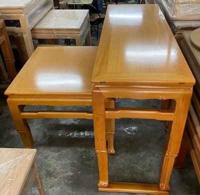 台灣檜木神桌，麒麟腳