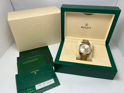 【黃忠政名錶】Rolex 勞力士 126303 datejust 41mm cal3235 保存9.5成新 附原廠TW2023保卡及錶盒