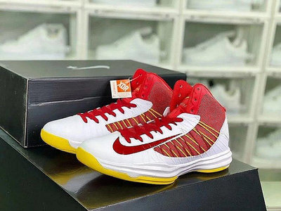 【Nike】 Lunar Hyperdunk HD2012高幫實戰籃球鞋 白紅 實戰神