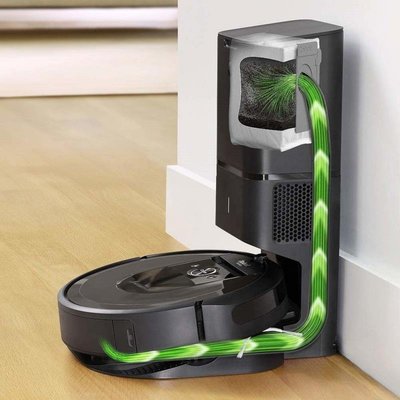 iRobot Roomba i7+ 自動倒垃圾&AI規劃路徑&wifi&APP 掃地機器人
