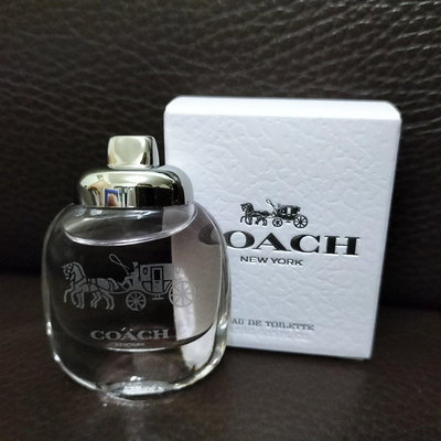 COACH 時尚經典女性淡香水迷你瓶4.5ml*全新專櫃商品效期2027年