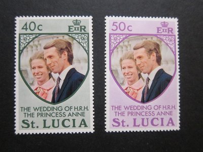 【雲品五】聖盧西亞St Lucia 1973 Sc 348-350 set MNH 庫號#B515 62868