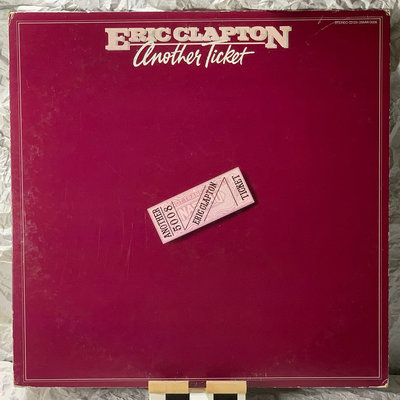 英國吉他之神-艾力克萊普頓-另一張車票 LP二手專輯黑膠(日本版）Eric Clapton - Another Ticket Album Vinyl