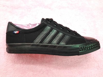 《小郭網路鞋店》編號:CH89 中國強休閒帆布鞋(黑色)  工作帆布鞋