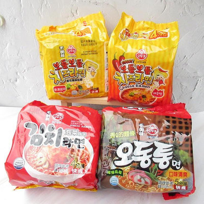 ３號味蕾 量販網~韓國 不倒翁拉麵(泡菜風味、起司風味、海鮮、辣起士)