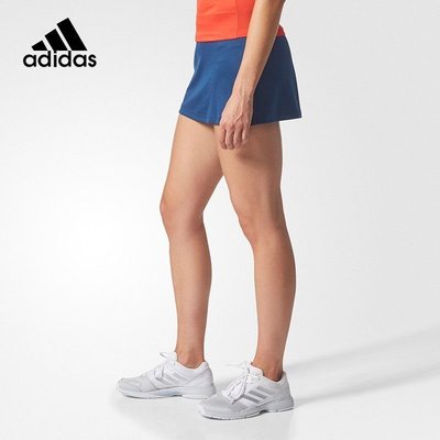 100原廠％adidas愛迪達羽毛球短裙女褲裙假兩件防走光夏季網球裙運動裙褲