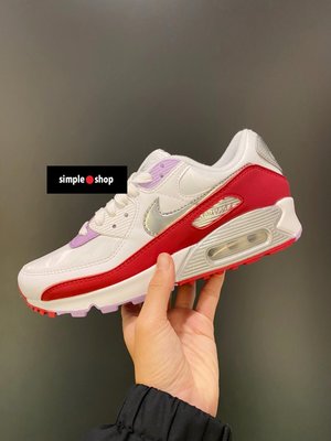 【Simple Shop】NIKE AIR MAX 90 CNY 新年 氣墊鞋 慢跑鞋 白紅紫 女 CU3004-176