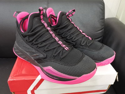 降價! 近全新 PEAK 匹克 速鷹四代 碳板 籃球鞋 黑粉配色 EUR 44
