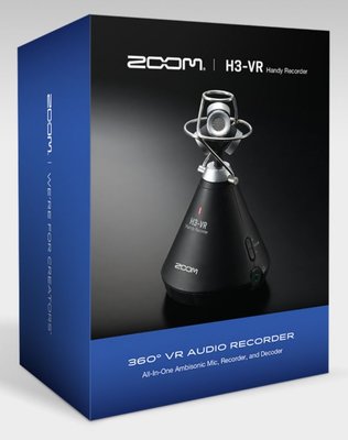 【eYe攝影】現貨 公司貨 日本原裝進口 ZOOM H3-VR 360度 環景攝影機 收音麥克風 6軸收音